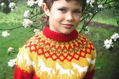 Elijah’s 2011 Birthday Sweater Free Knitting Pattern