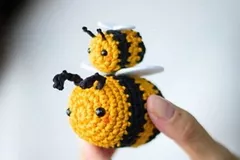 Amigurumi Bees Free Crochet Pattern