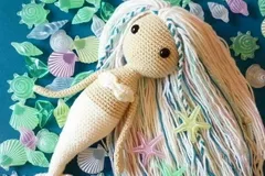 Blanca, the mermaid Free Crochet Pattern