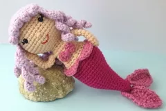 Sandra The Mermaid Amigurumi Free Crochet Pattern