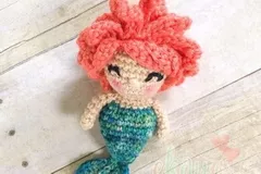 Merbaby Rattle Free Crochet Pattern