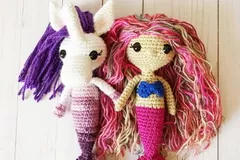 My Lovely Mermaid Set Free Crochet Pattern