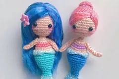 Coral the Baby Mermaid Free Crochet Pattern