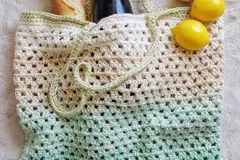 Fresh Market Tote Bag Free Crochet Pattern