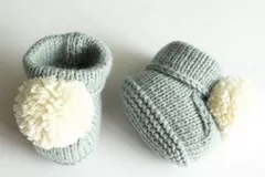 Bon Booties Free Knitting Pattern