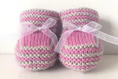 Baby Booties Free Knitting Pattern