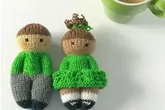 Pretty Izzy Dolls Free Knitting Pattern