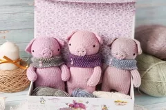 Daisy The Little Pig Free Knitting Pattern