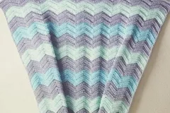 Mint Chevrons Free Crochet Pattern