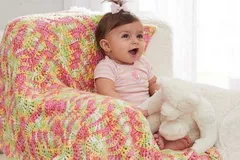 Baby Waves Blanket Free Crochet Pattern