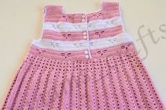 Dragonfly Toddler Dress Free Crochet Pattern