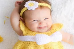 Simply Spring Baby Dress Crochet Pattern Free