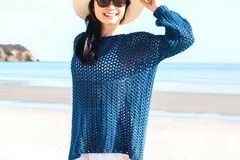 Tide Knot Cover Up Free Crochet Pattern