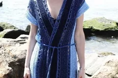 Arverne Beach Robe Free Crochet Pattern