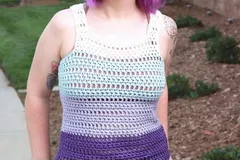 Melanie Tank Top Free Crochet Pattern