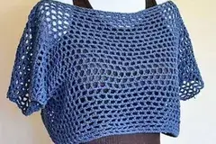 Honeycomb Mesh Top Crochet Pattern