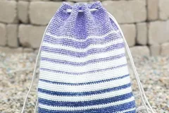 Fading Stripes Bag Free Crochet Pattern