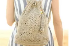 Wildrose Backpack Free Crochet Pattern