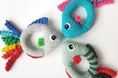 Fish Rattles Free Crochet Pattern