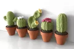 Mini Prickly Pear Cactus Free Crochet Pattern