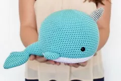 Neil the Narwhal and Wendy the Whale Free Crochet Pattern