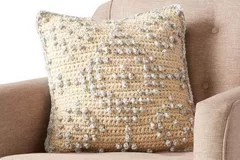 Texturific Twist Pillow Free Crochet Pattern