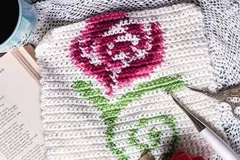 Grandiflora Tapestry Square Free Crochet Pattern