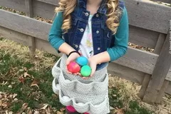 Child Size Egg-cellent Apron Free Crochet Pattern