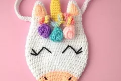 Unicorn Purse Free Crochet Pattern