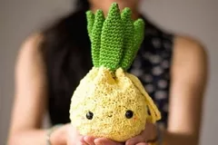 Amigurumi Pineapple Purse Free Crochet Pattern