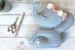 Elephant Amigurumi Crochet Pattern