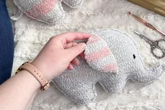 Chubby Elephant Free Crochet Pattern