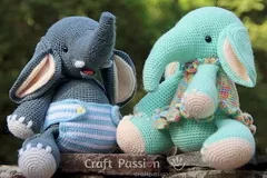 Elwis Elephant Amigurumi