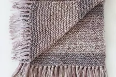 Ombre Baby Blanket