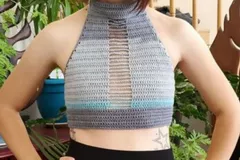 Calliope Halter Neck Top Free Crochet Pattern