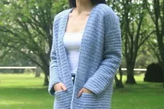 Easy Cardigan Free Crochet Pattern