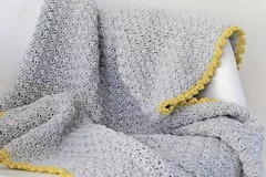 Cobblestone Blanket Free Crochet Pattern