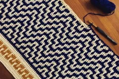 One Step Beyond Blanket Free Crochet Pattern