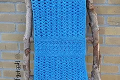 Iris Stitch Baby Blanket Free Crochet Pattern