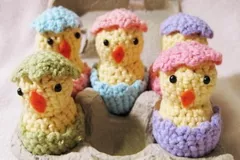 Hatching Easter Chicks Free Crochet Pattern