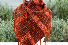 Chili Chocolate Shawl Free Crochet Pattern