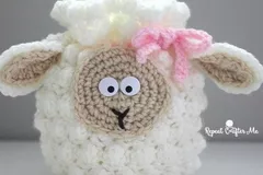 Cute Sheep Bag Free Crochet Pattern