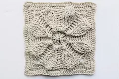 Traveling Afghan Square Free Crochet Pattern