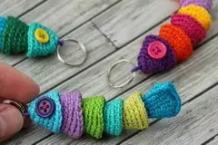 Fish keychain Crochet Pattern