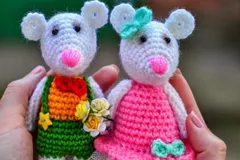 Crochet Amigurumi Mouse Free Pattern