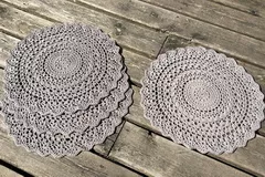 Mandala Placemat Free Crochet Pattern