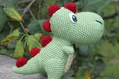 T-Rex Amigurumi Free Crochet Pattern