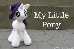 My Little Pony - Rarity (Cuddle-Size) Free Crochet Pattern