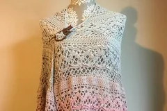 Klaziena Shawl Free Crochet Pattern