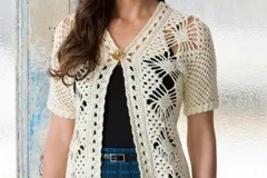 Spider Lace Jacket Free Crochet Pattern